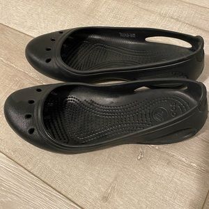 Crocs Black Flat